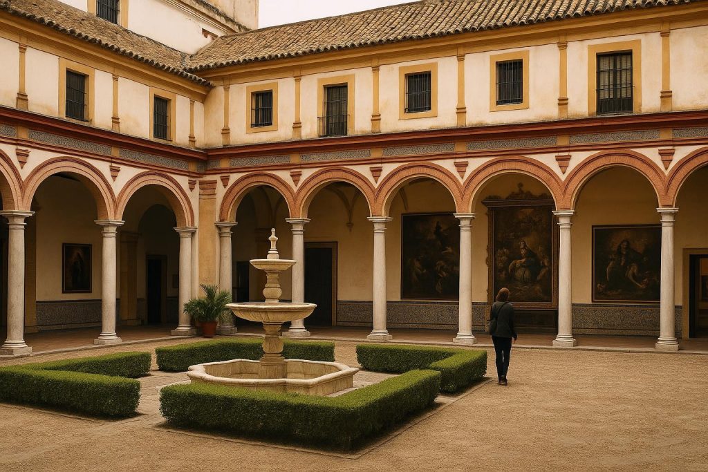 Patio del Museo de Bellas Artes de Sevilla