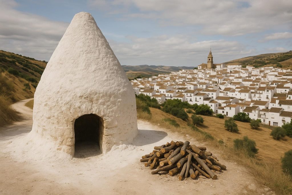 Antiguo horno de cal tradicional en Morón de la Frontera
